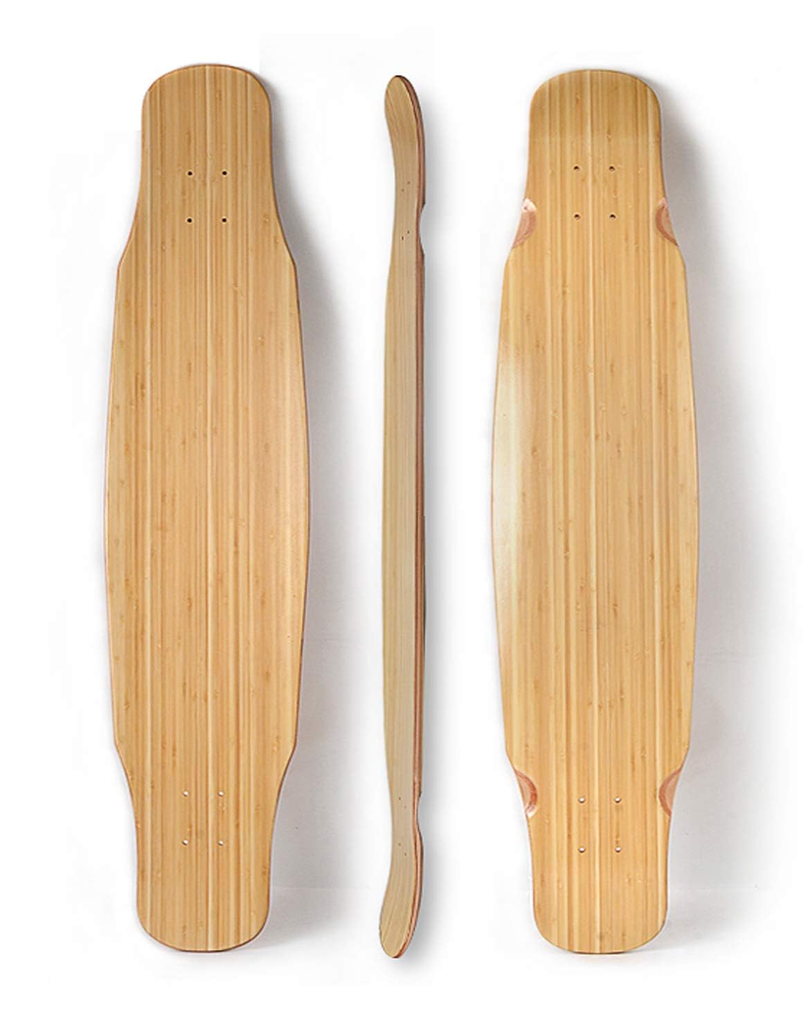 Urgh Skateboard Longboard Complete Mix Bamboo 46x9 Monster Pink