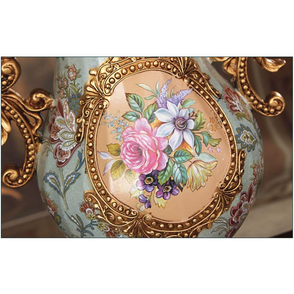 Amazon.com: European-Style Retro Resin Large Vase for Living