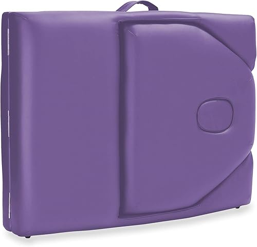 Miniatura 6 de Saloniture Mesa de masaje portátil profesional con respaldo - Lavanda