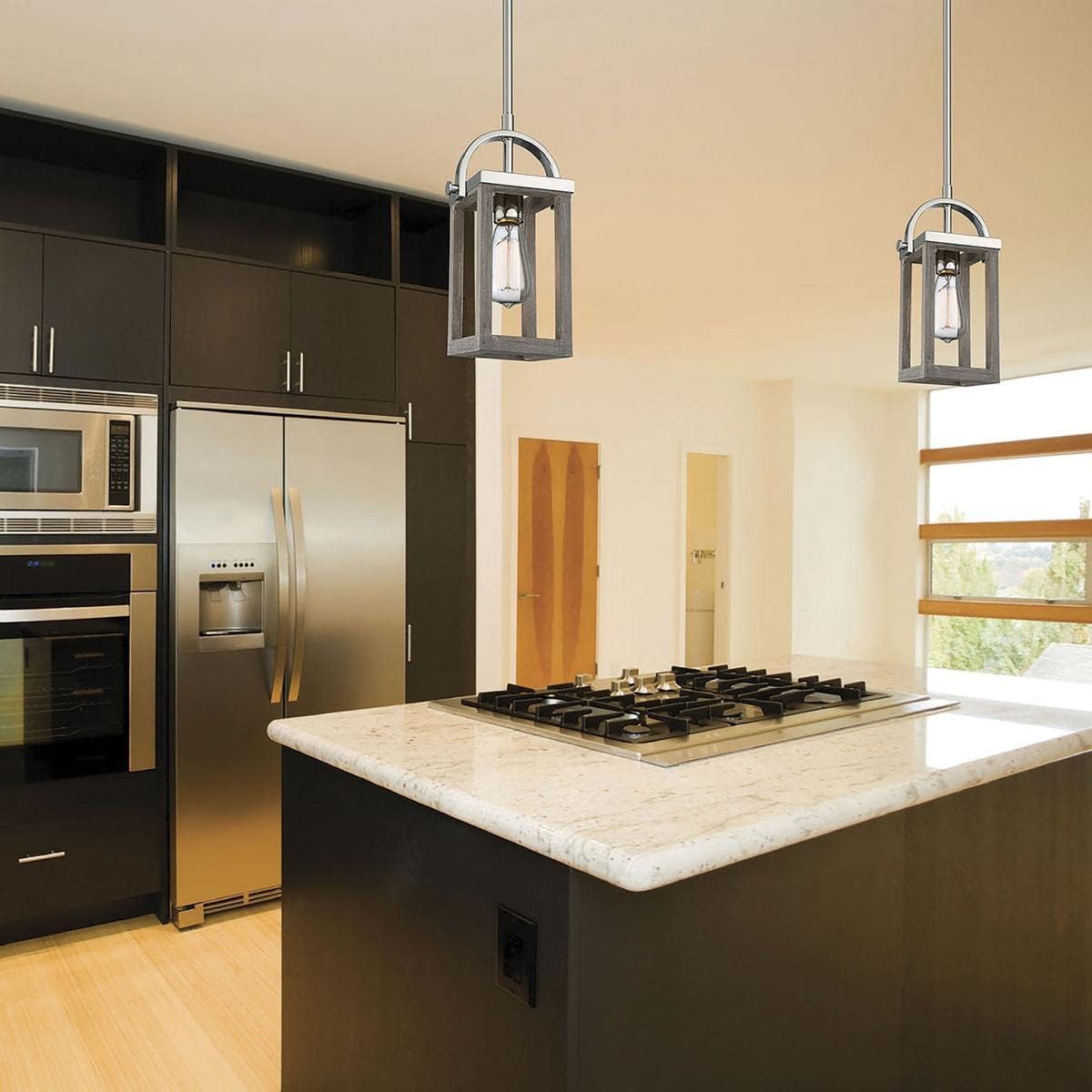 Nuvo Lighting 60/6484 Transitional One Light Mini Pendant from Bliss Collection in Pwt, Nckl, B/S, Slvr. Finish