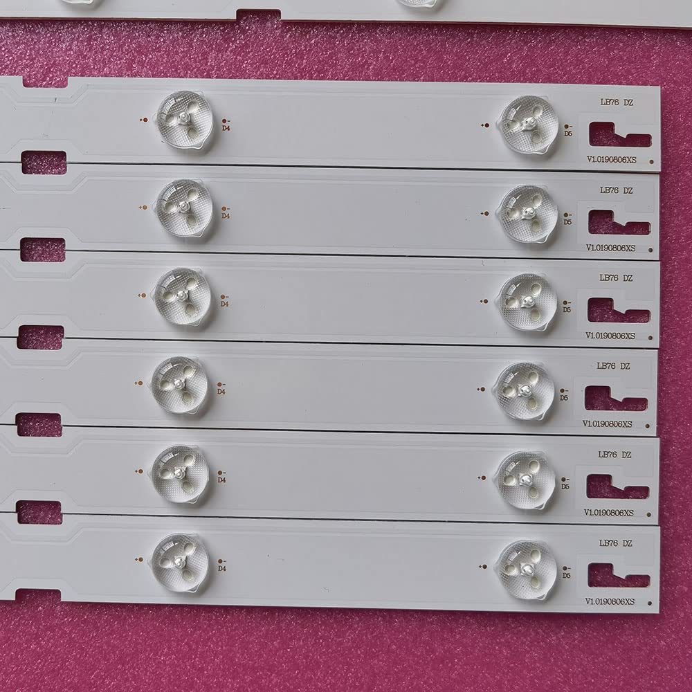 Bande LED 2015ARC490 Compatible Fit for ZLN60600-AC IC-B-HWCR49D640L IC-B-HWCR49D640R 49LENZA6627 49VLE6565BL ZLP60600 ZNL60600 ZLG60600
