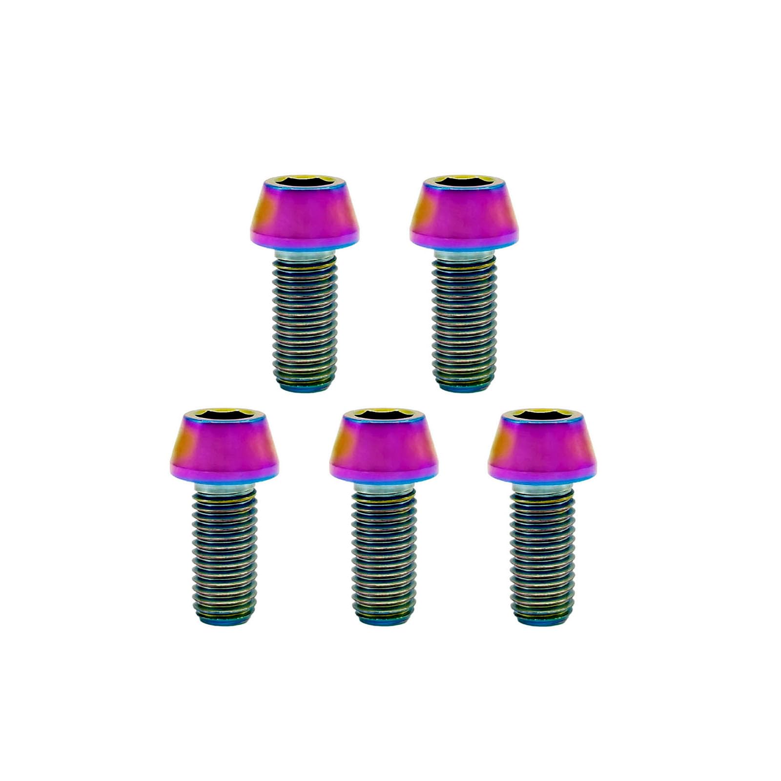 24 Boulons M5 Pour Vélo - Acier Inoxydable, Longueur 12mm Et 26mm, Pour Potence, Freins