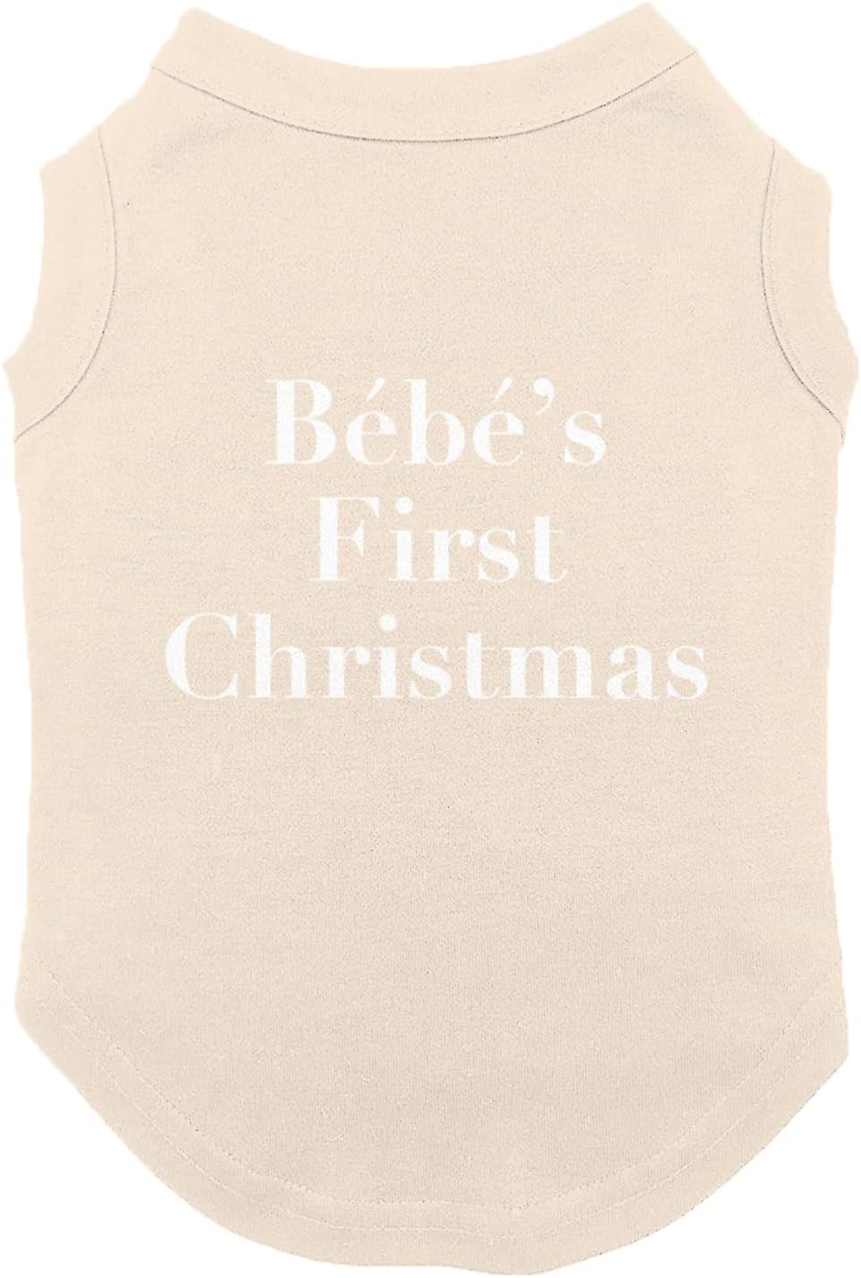 Bebe's First Christmas - Moira TV Show Parody Dog Shirt (Red, X-Large)