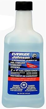 Johnson/Evinrude/OMC OEM 2+4 Fuel Conditioner Treatment 16oz Pint 0766209 766209
