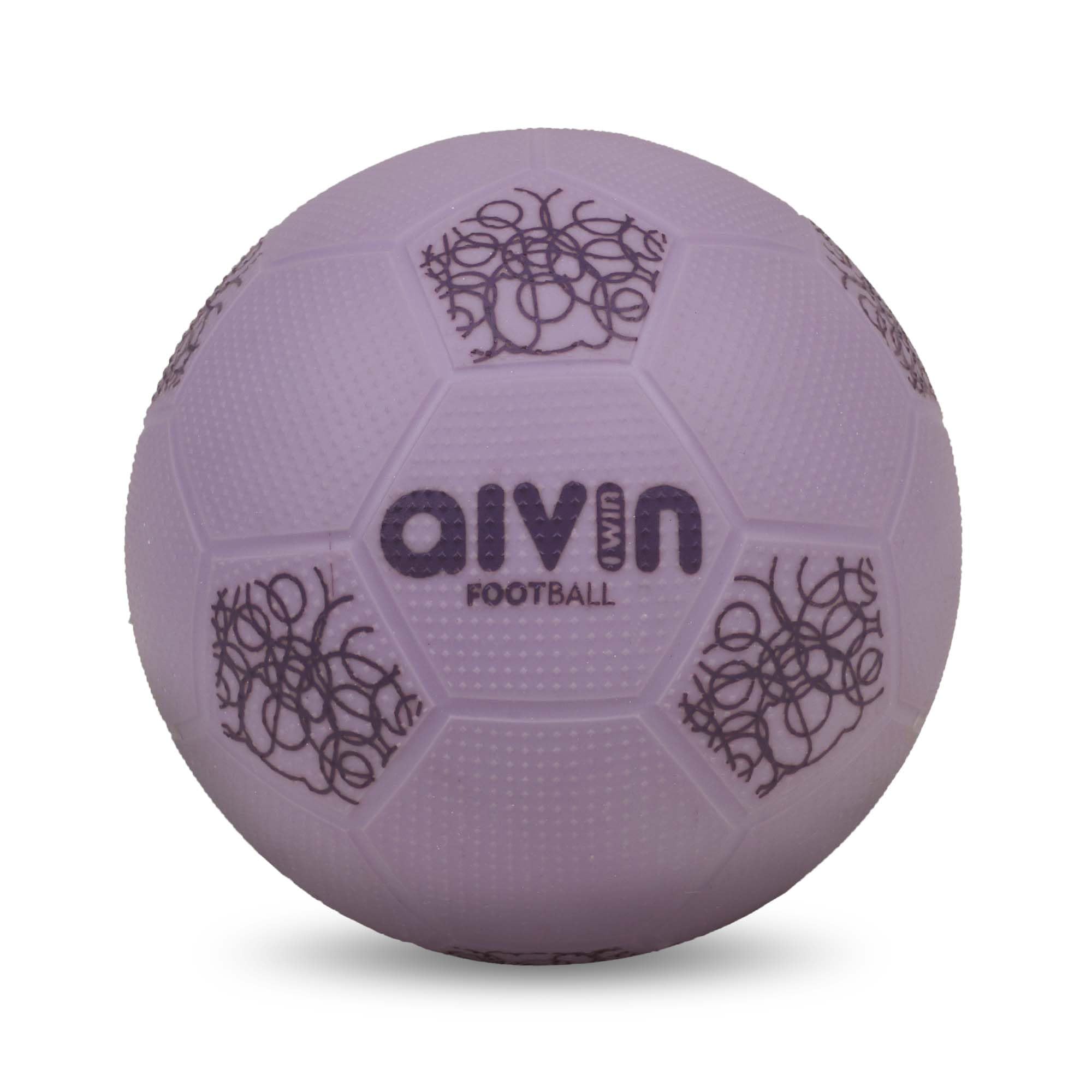 Aivin Home-Play Football | Premium PVC RTM Material | Non-Slip Surface | Official 47cm Circumference | Indoor Play Football (Purple, 1)-image-25