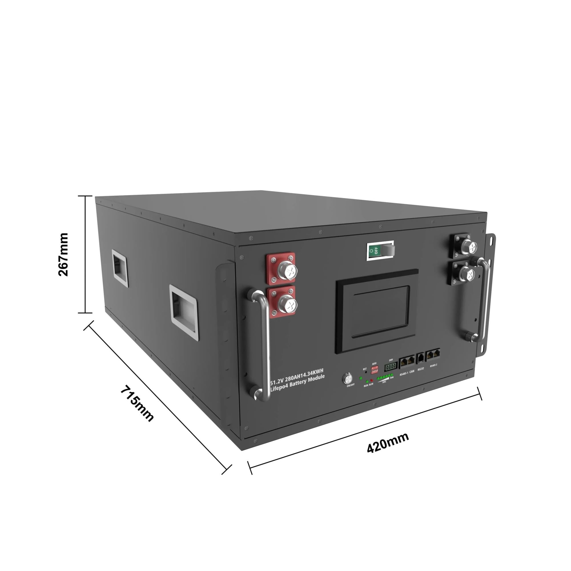 Convertidor Adaptador Kit DIY Batería LifePO4 Energía Solar Inversor Iones Litio BMS Equilibrio Activo UE 512V 48V 280AH 304AH 15Kw inversor