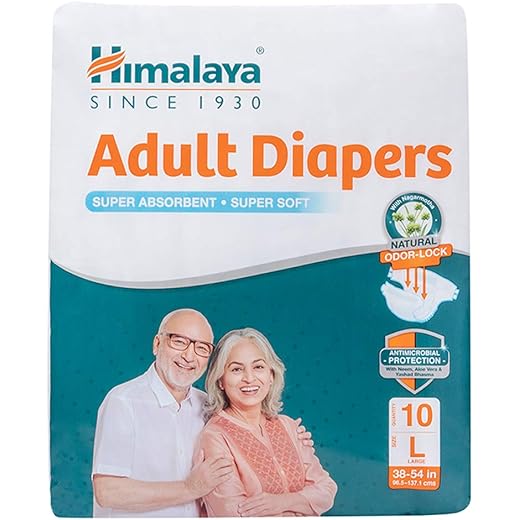 Himalaya Unisex Adult Diaper Large 10S