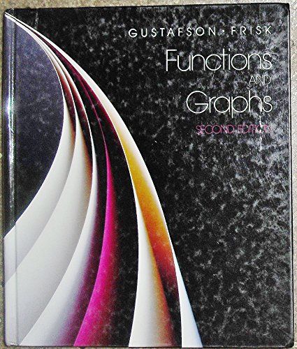Functions and Graphs 0534142869 Book Cover