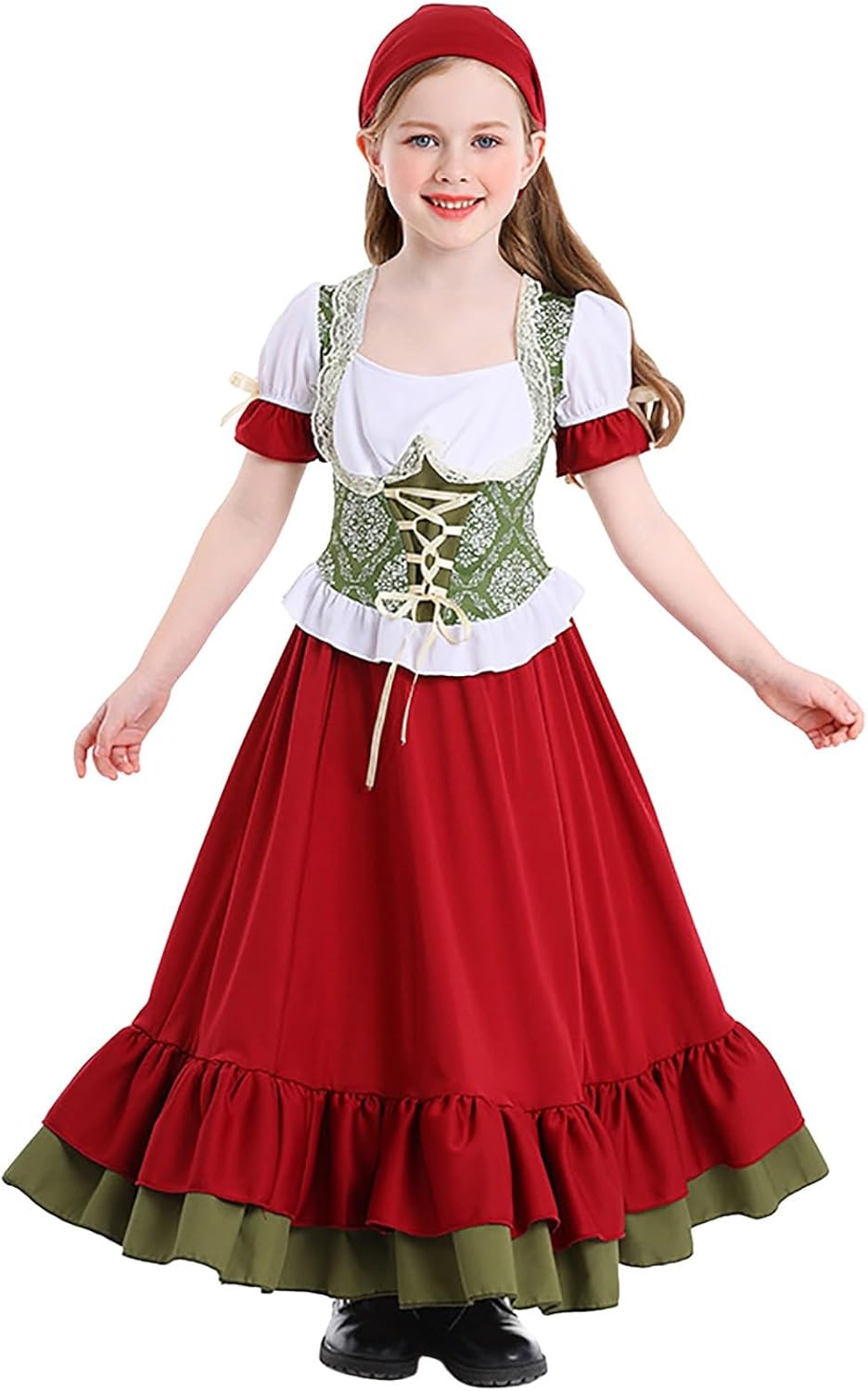 Dirndl Für Mädchen - Traditionelles Trachtenkleid Für Oktoberfest & Feste