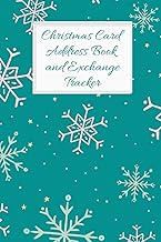 Christmas Card Address Book and Exchange Tracker: Track 6 Years Worth of Holiday Card Exchanges to Keep Your End of Year Correspondence Organized ... background (Seasonal Organizing Trackers)