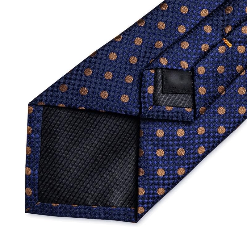 Set de Corbatas para Hombre con Broche, Pañuelo y Gemelos miniatura 6