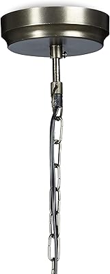 Relaxdays Pendelleuchte Industrie - Höhenverstellbare Hängeleuchte In Hell-Blau 112cm