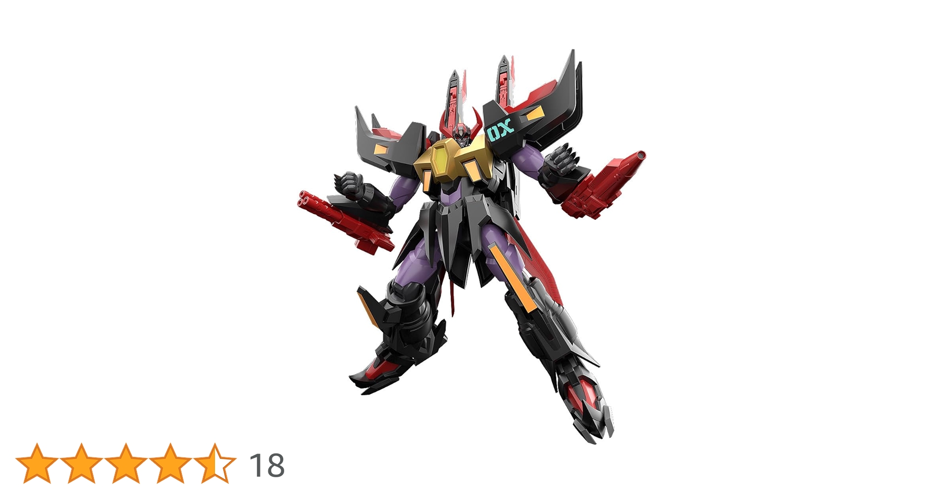 モデロイド 超電動ロボ 鉄人28号FX ブラックオックス 鉄人29号OX 超電動ロボ 鉄人28号FX_MODEROID ブラックオックス(鉄人29号OX