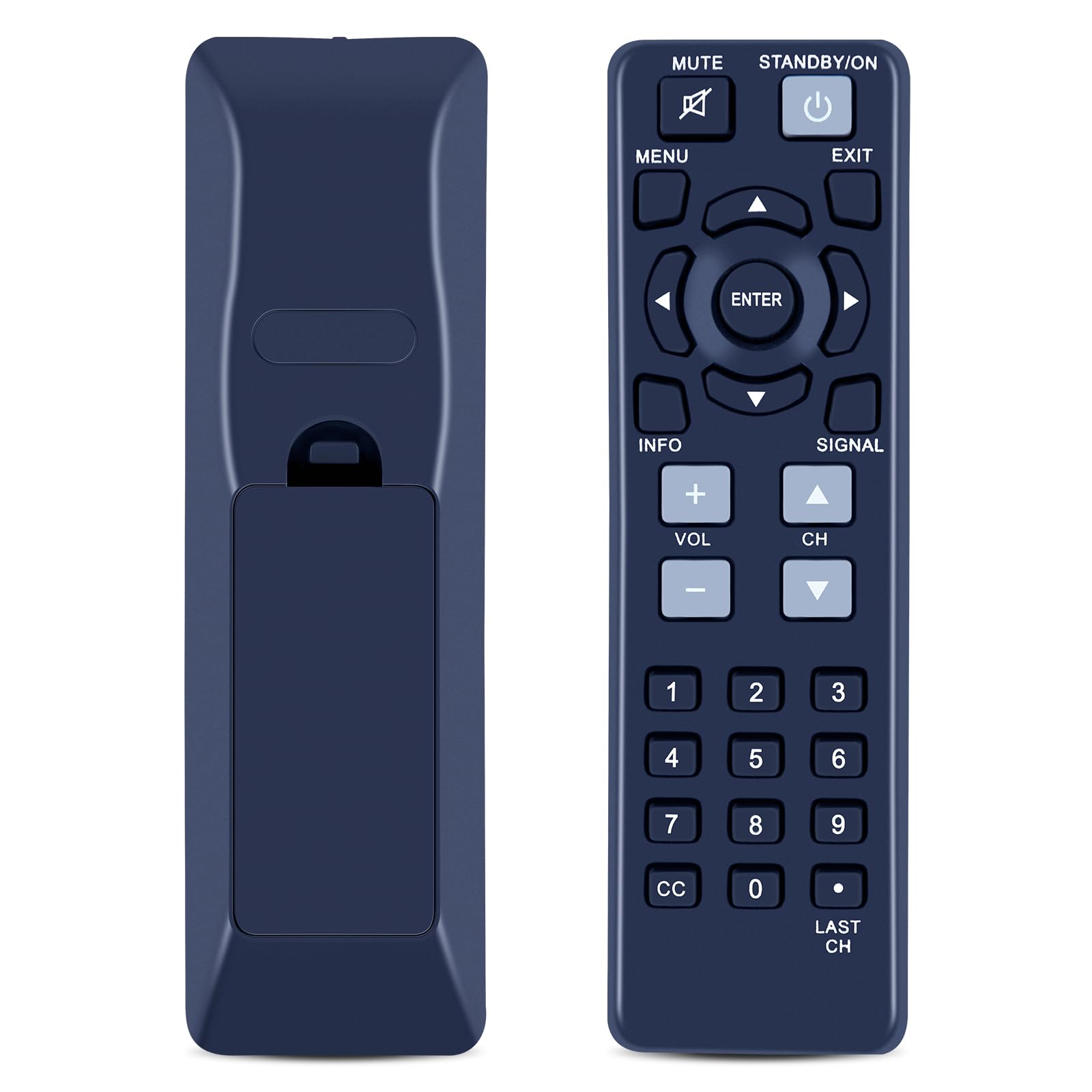 New Replace Remote Control Compatible for RCA Venturer STB7766C STB7766G1 STB7766G ATSC Digital to Analog TV Converter Box PLV76198E PLV76156 PLV16100 PLV76176 PLV7615H LCD TV