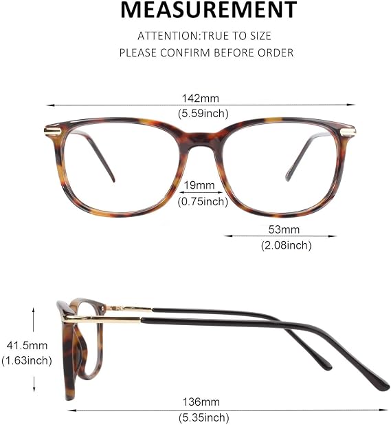 GQUEEN Fake Clear Glasses Non Prescription for Women Men UV400 Protection