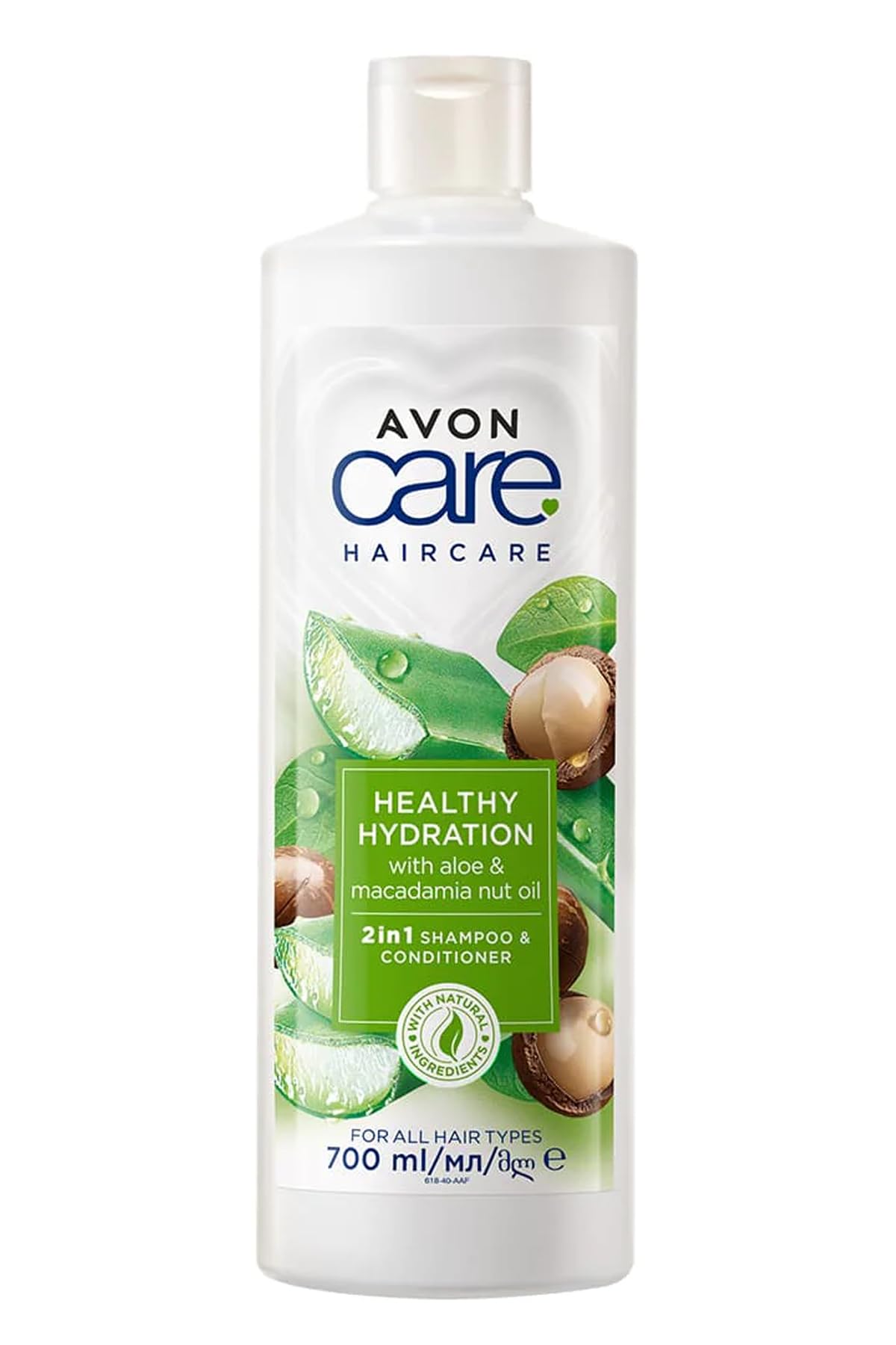 Avon 2in1 Shampoo Pflegespülung Leave-in mit Aloe & Macadamia Öl Maske