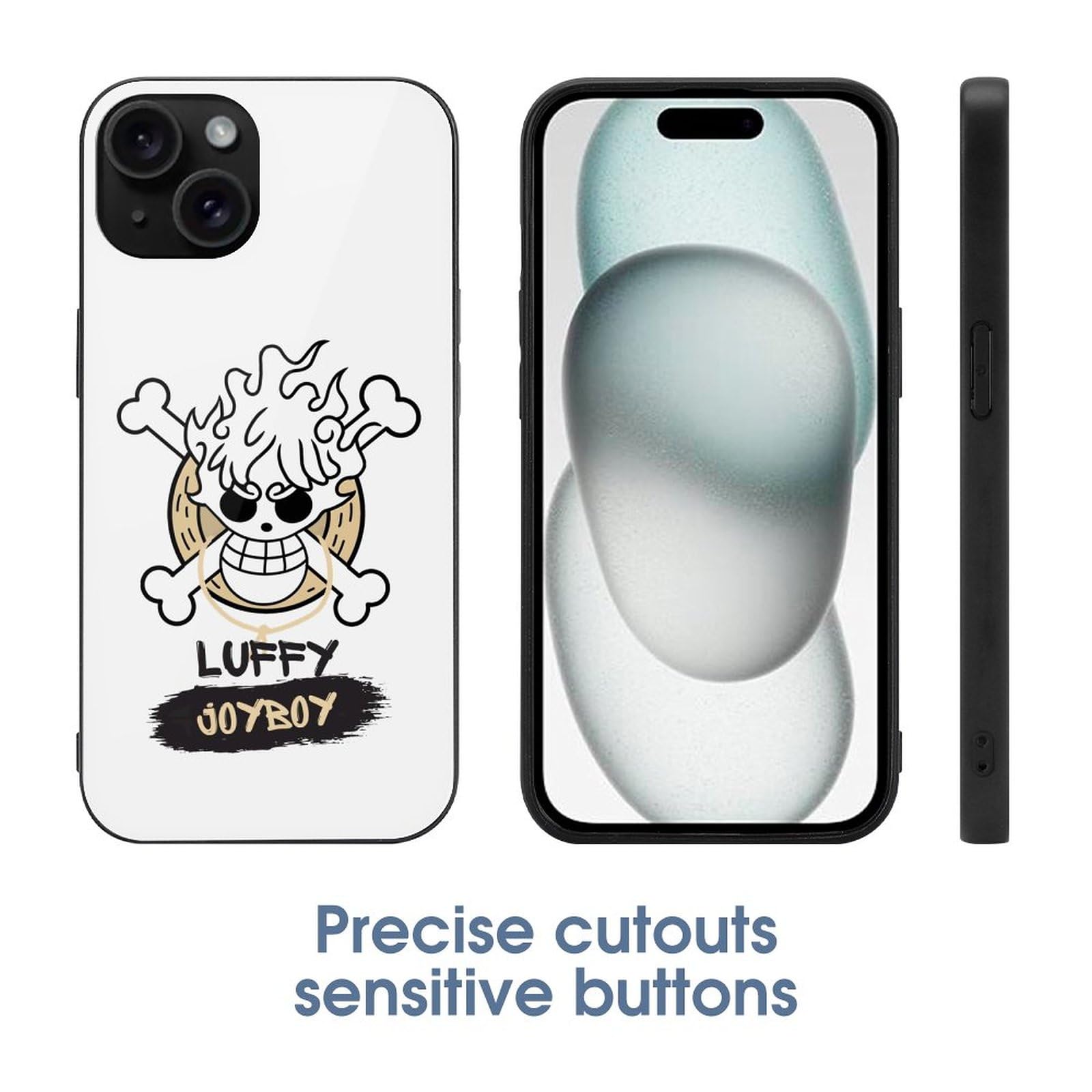 Amazon.co.jp: iPhone 15 Case, One Piece One Piece Luffy Gear 5