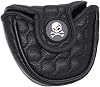 HISTAR Black Skull Mallet Putter Cover Headcover for Scotty Cameron Odyssey