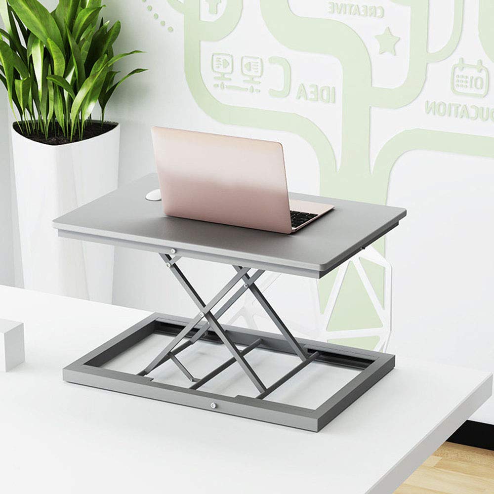 Buy GRF Standup Computer Lift Table Desktop Computer Table Foldable