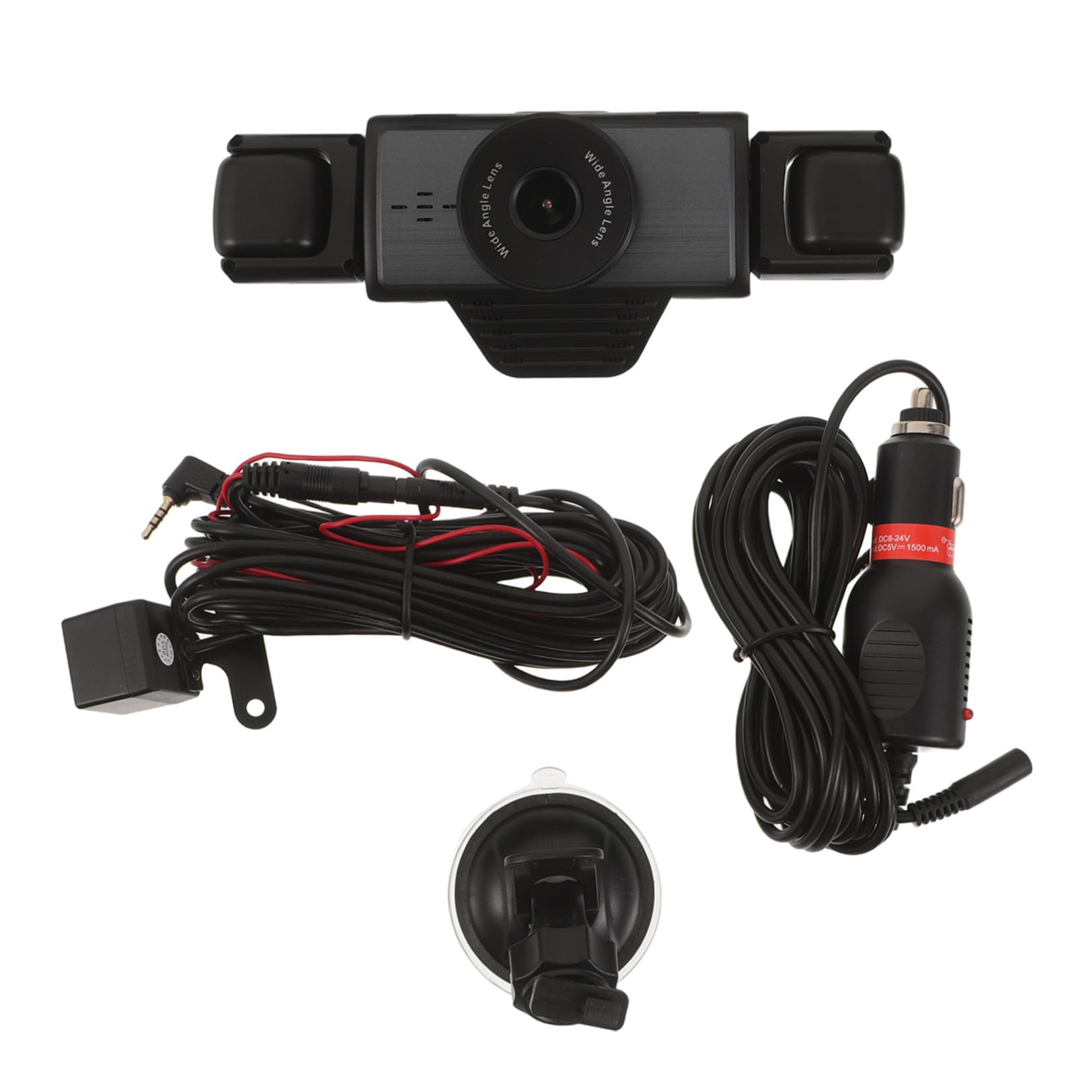 Cámara para Coche con Grabación Automática en Bucle y Conectividad WiFi, Visión Nocturna Infrarroja, Carcasa Abs y Cobertura de Cinco Canales para Viajes por Carretera