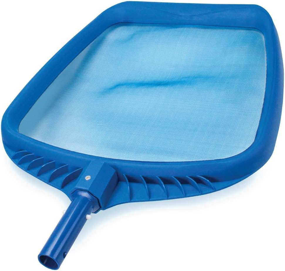 SplashTech Plastic Pool Skimmer Net, 21.5 x 16 Large Skimmer Head - Pool Net Skimmer Head for Standard 1.25" Telescoping Pole - Durable Poly Mesh Pool Cleaning Net for Leaves, Bugs, or Debris