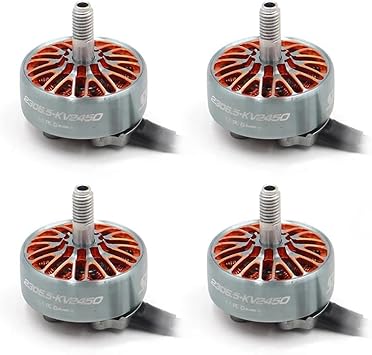 2306.5 2306 1700KV 46S / 2450KV 34S Brushless Motor 5mm Shaft for 56inch Propeller GF6042,GF5152,GF51466 Traversing Racing Drones DIY 4PCS 2306.5 2450KV