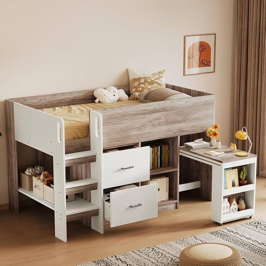 システムベッド ロフトベッド 階段付き S 木製 高さ120cm ホワイト Amazon｜システムベッド ロフトベッド 階段付き S 木製 高さ120cm