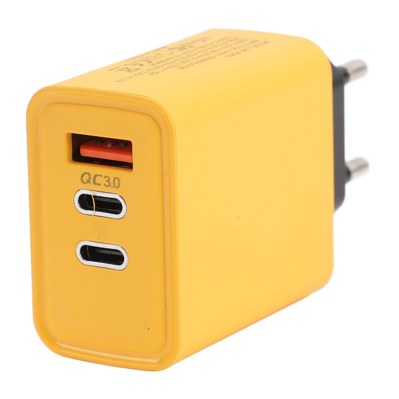 Szybka ładowarka Wtyczka USB C, 3-portowa Wtyczka ładowania USB C Zasilacz 65 W Typu C Ładowarka ścienna USB C do S23, do Telefonów z Serii IOS 15/14/13/12, do MacBooka