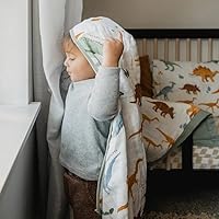 Vista 109 de Little Unicorn Toalla de baño con capucha de alta calidad, mezcla de algodón absorbente y rizo Tamaño más grande, 1-6 años (Adobe Checker)