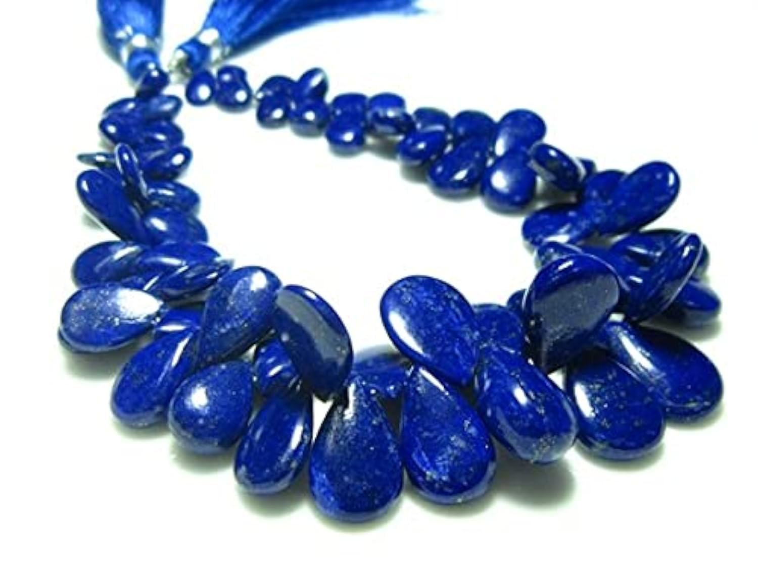Lapis-lazuli pierres fines en poire AAA pour création de bijoux uniques