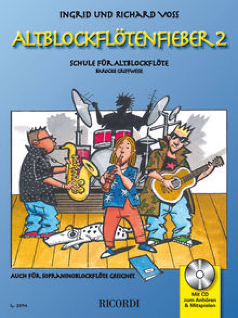 AltblockfloeTenfieber 2: Schule fur AltblockfloeTe (FLUTE A BEC)