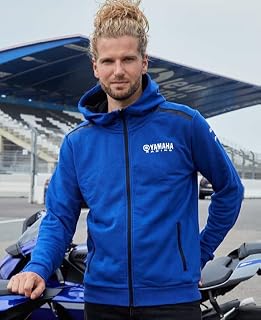 YAMAHA Genuine Paddock Blue Ess Sweater Men 2022 Hoody