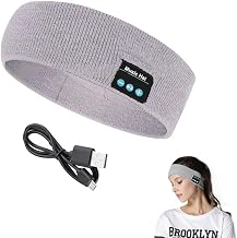 Sleep Headphones Wireless, Bluetooth Sports Headband Headphones with Ultra-Thin HD Stereo Speakers Perfect for Sleeping,Workout,Jogging,Yoga,Insomnia, Air Travel, Meditation
