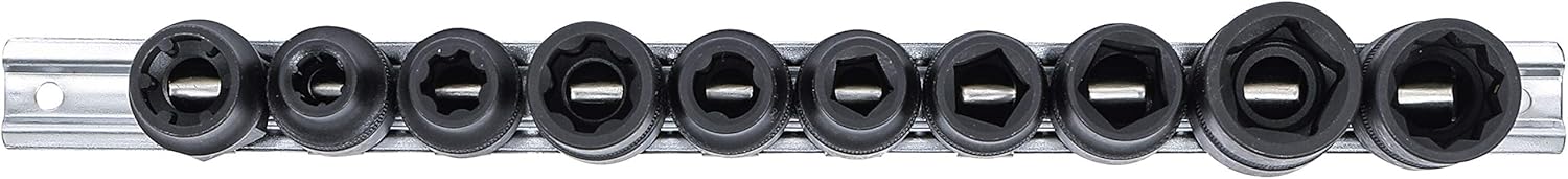 BGS 2560 | Special Car Sockets | 3- / 5- / 6- / 10-point | 10 pcs.
