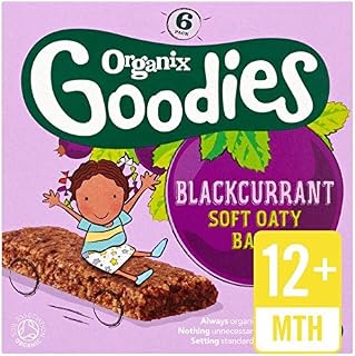 Organix Goodies Organic Blackcurrant Cereal Bars 6 x 30g