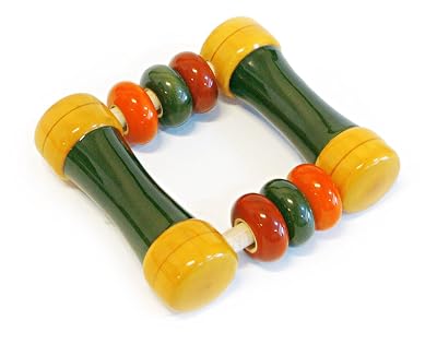 Maya Organic Handcrafted Wooden Toy - Kit Kit Rattle