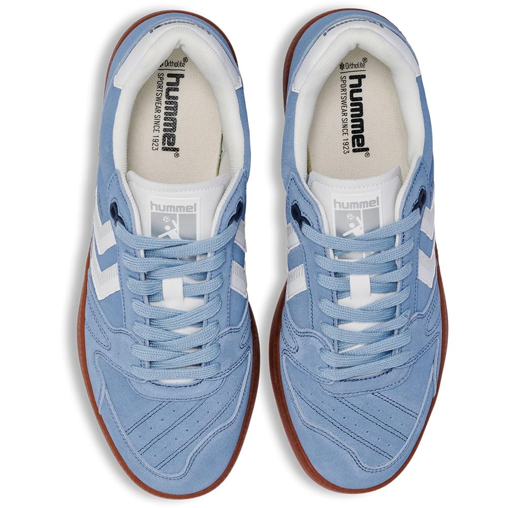 hummel HB Team 225342-7986 - Zapatillas deportivas para interiores, color azul