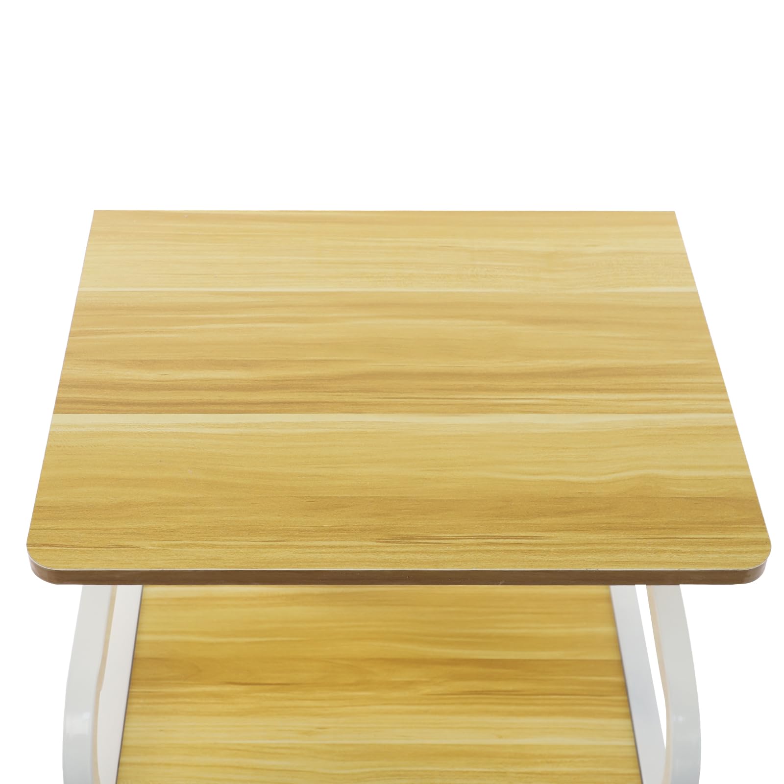 Druckerständer mit Rollen 3 Ebenen 80 kg 50x40x74.5 cm für Haus Büro
