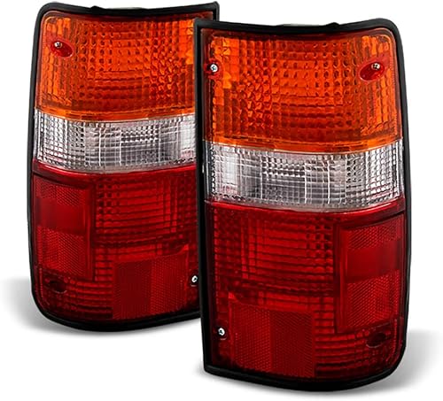 ACANII - Para 1989-1995 Toyota Pickup luces traseras luces de freno reemplazo izquierdo+derecho 89-95