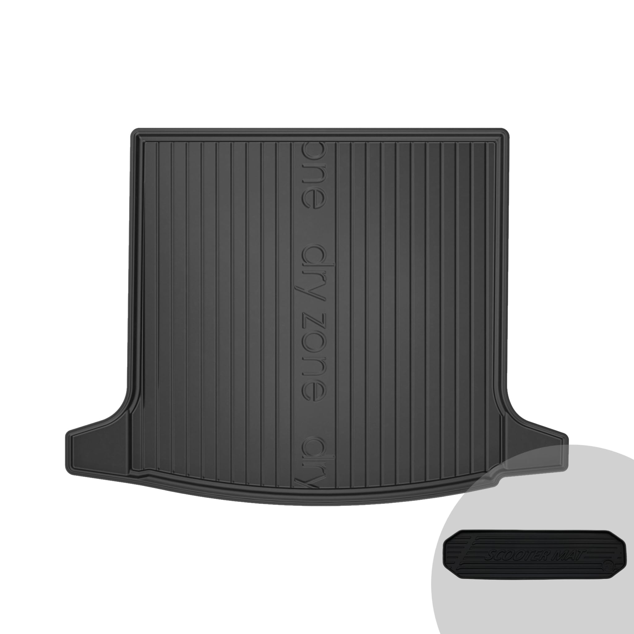 FROGUM DryZone Alfombrilla de Goma cubeta Maletero para Mercedes-Benz CLA C118 Desde 2019 | Borde Alto | para Todo el año | Tamaño