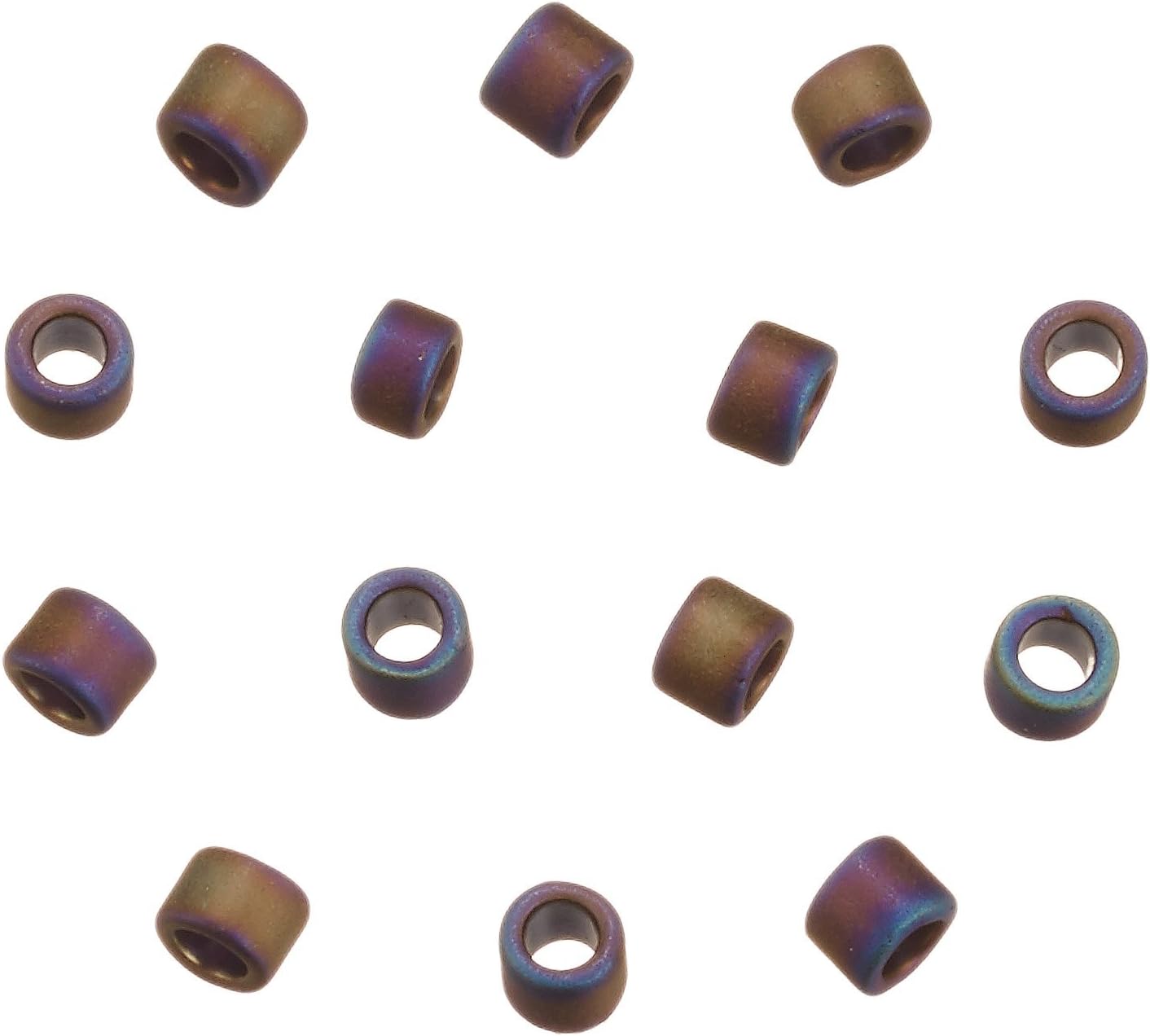 TOHO A-615 Antique Beads, Small Round, 6 Bundles, Thread Threading Beads, Outer Diameter Approx. 0.06 inches (1.65 mm), 192.8 ft (60 m)
