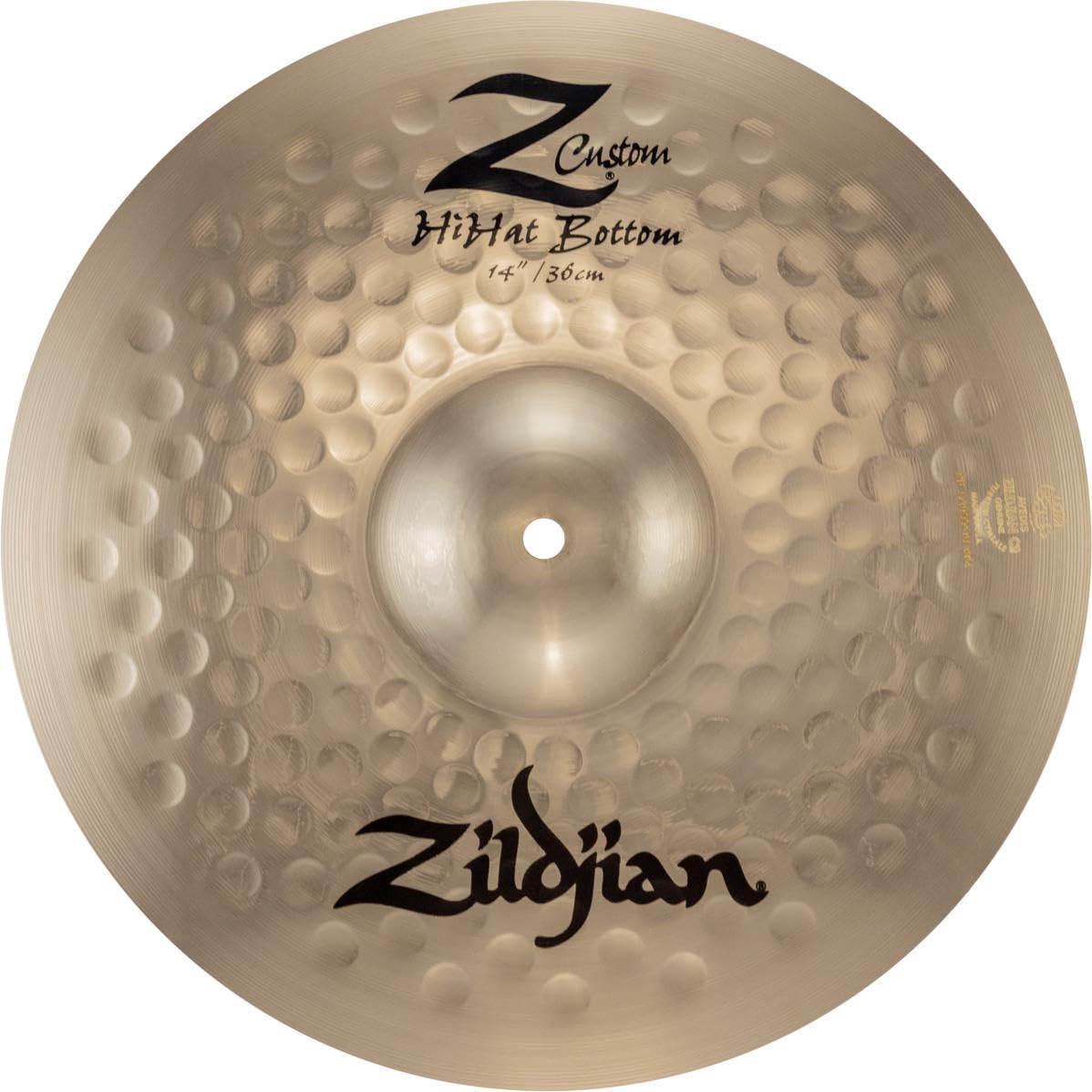 Zildjian Z Custom Hi-hat Cymbal, Bottom - 14-Inch (Z40103)