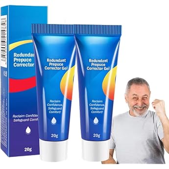 Gel for Excess Foreskin Adult Phimosis Cream Foreskin Gel Phimosis Foreskin Gel for Excessive Foreskin Fast and Gentle Effect Pack of 2