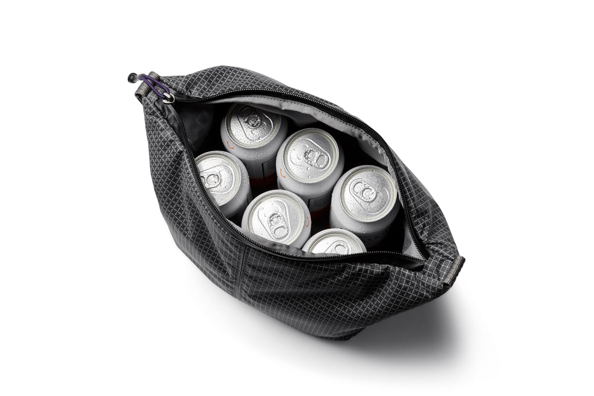 Bellroy Lite Cooler Caddy, Bolsa térmica flexible 6L - ArcadeGray | Bolsa térmica flexible 6L que mantiene fríos alimentos y bebidas dondequiera que vayas