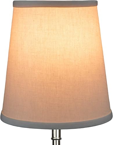 Miniatura 3 de Thomas O'Brien Bryant Sconce TOB2002 - Pantalla de repuesto compatible (lino marfil)