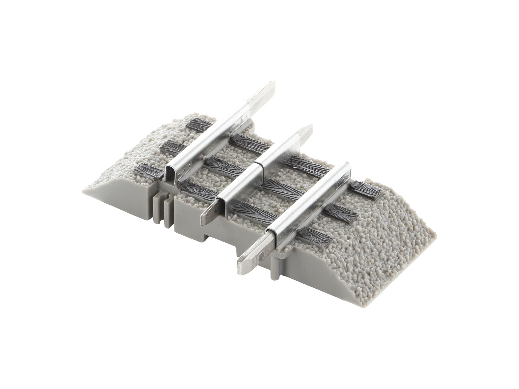 Lionel FasTrack 1.375 Inch Straight with Roadbed O Gauge Model Train 4 Piece Track Pack-picture-26