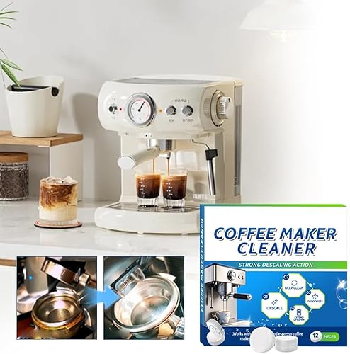Miniatura 2 de Tabletas descalcificadoras para cafetera, tabletas limpiadoras compatibles con cafetera, potente solución de descalcificación, potente eficiencia de