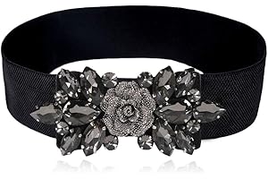 Women's Retro Rhinestone Cummerbund: The Ultimate Sparkle for Your Prom Dress