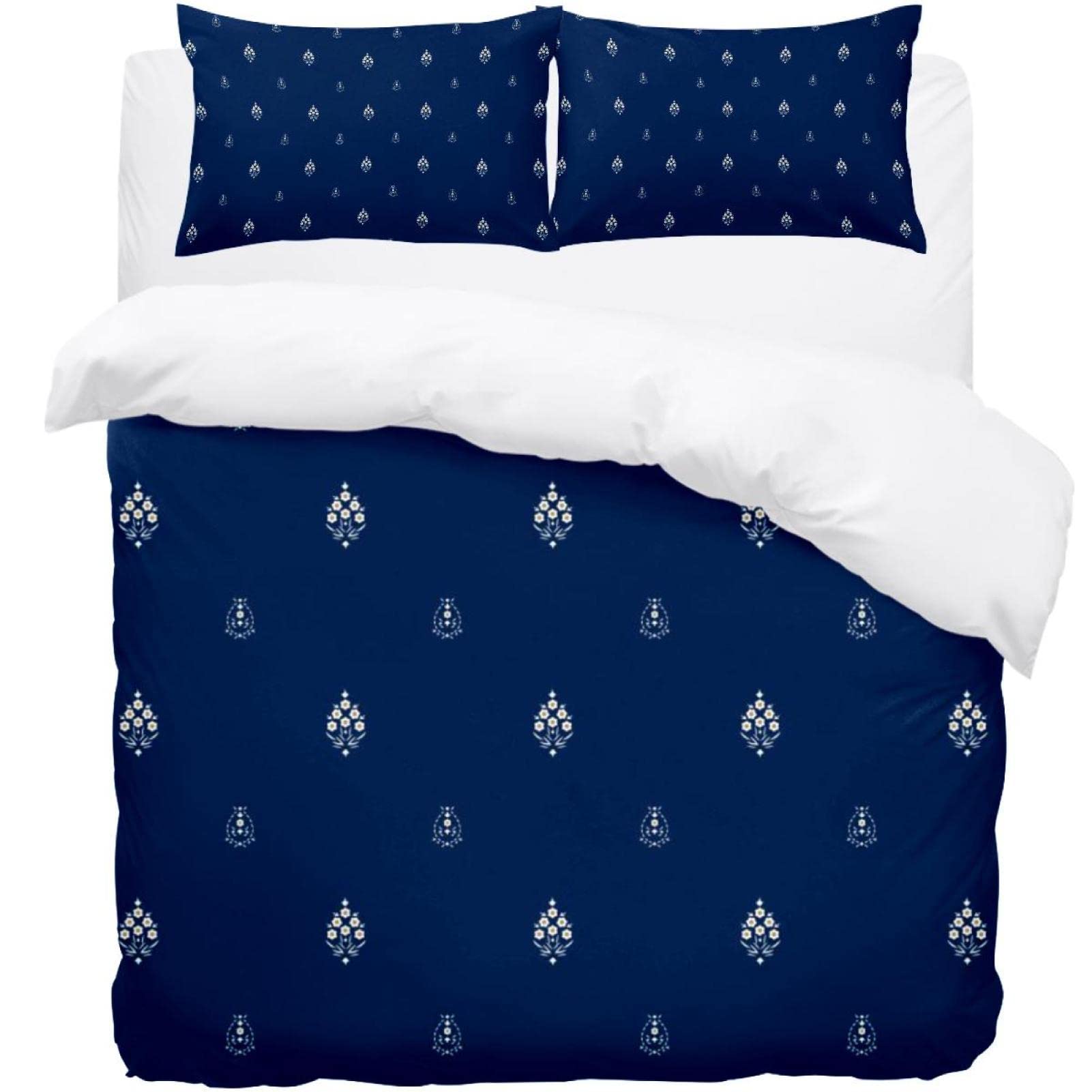 Parure de lit douce pour retrouver un sommeil réparateur sous un motif floral apaisant