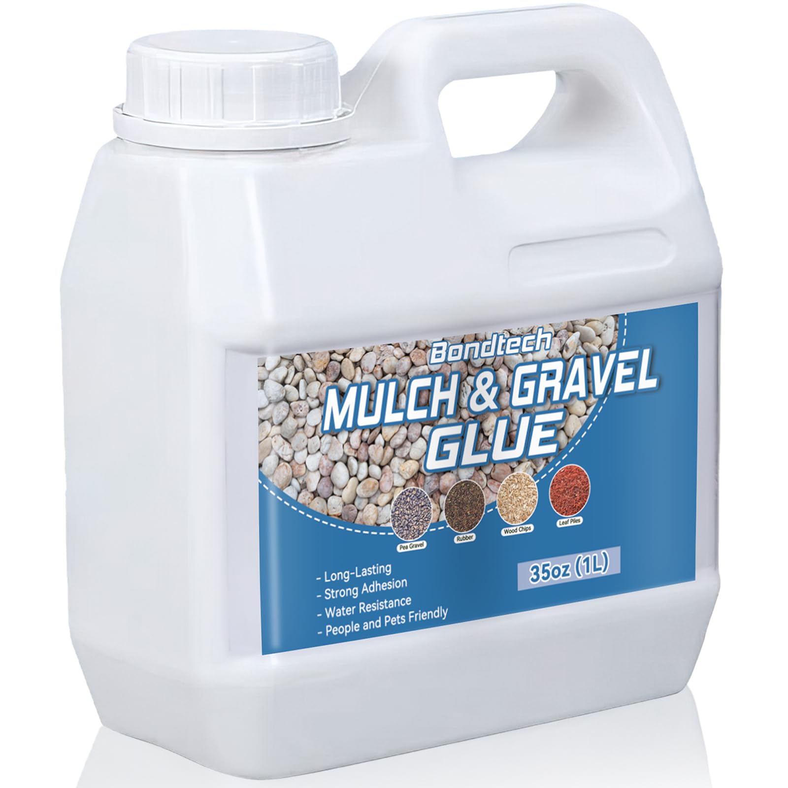 Bondtech Mulch & Gravel Glue 35oz Super, white
